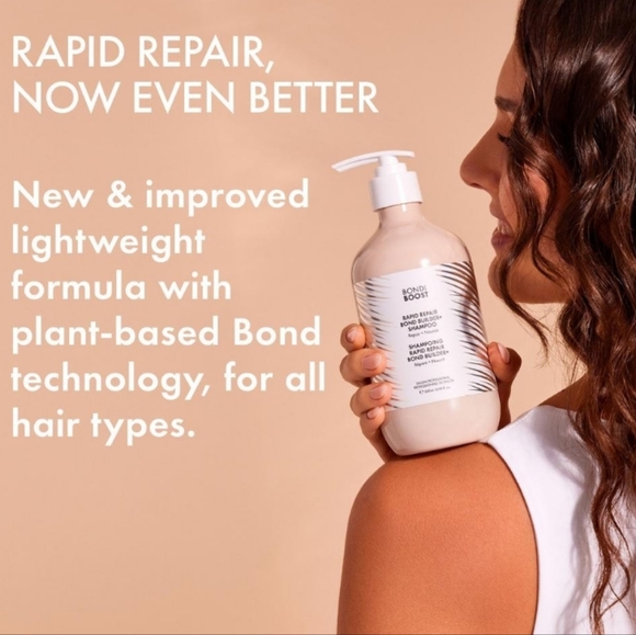 NWT BONDI BOOST RAPID REPAIR BOND BUILDER SHAMPOO - Picture 10 of 15